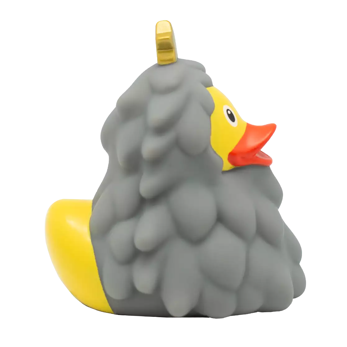 Christmas Tree Grey Rubber Duck