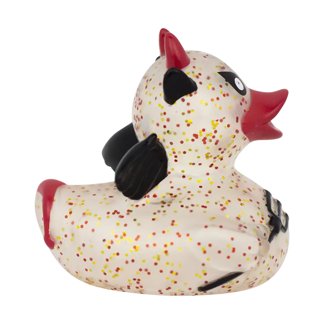 Glitter Devil Rubber Duck