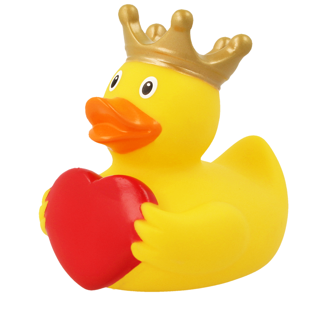 Greeting Heart Rubber Duck