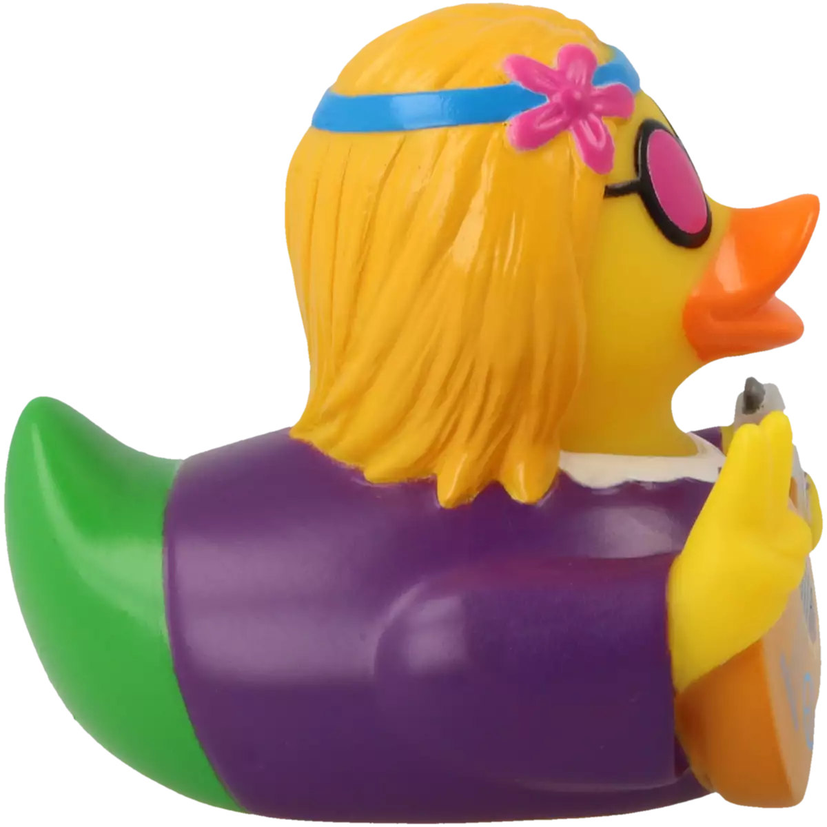 Hippie Woman Rubber Duck
