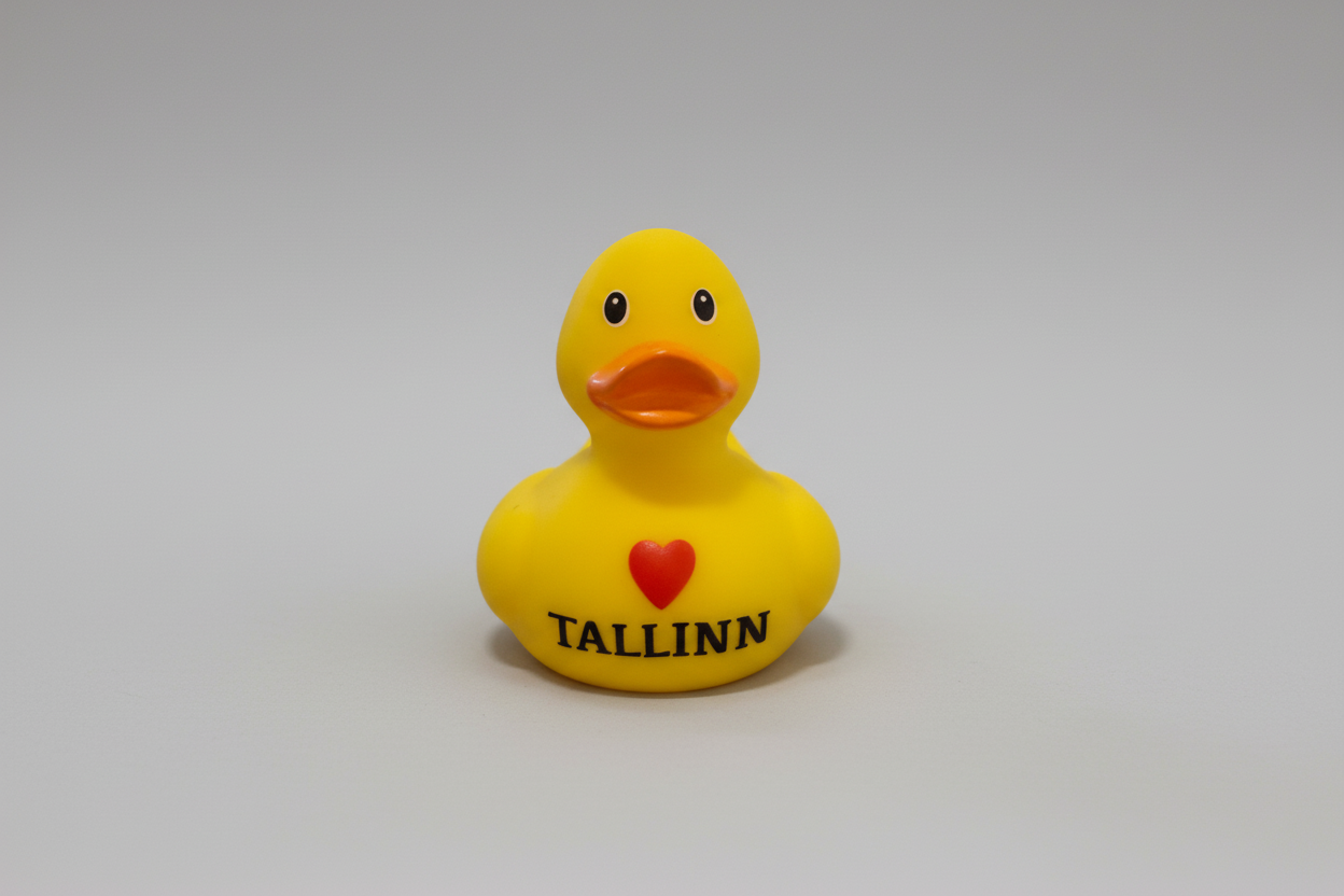 Love Tallinn Mini Rubber Duck