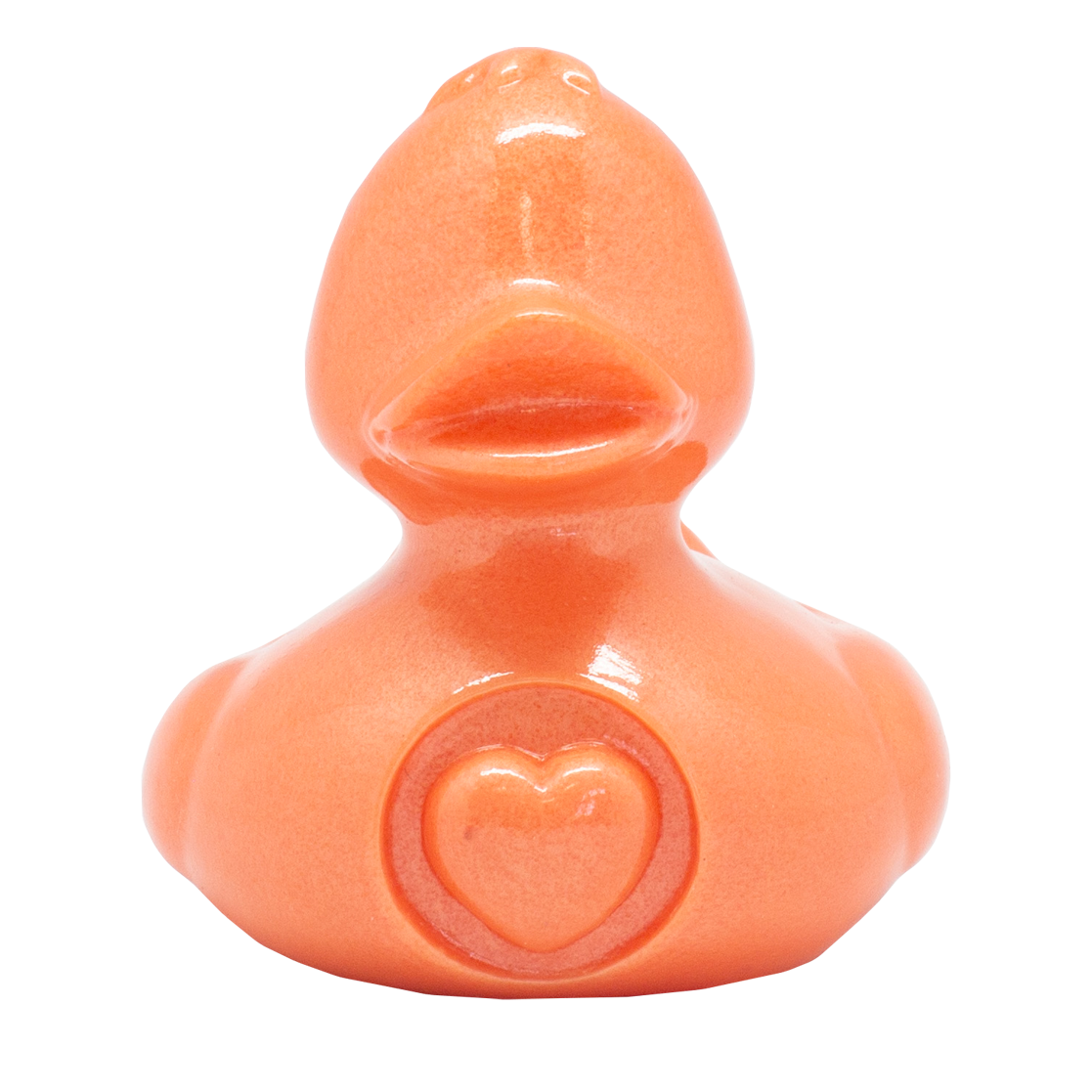 My Heart Copper Rubber Duck