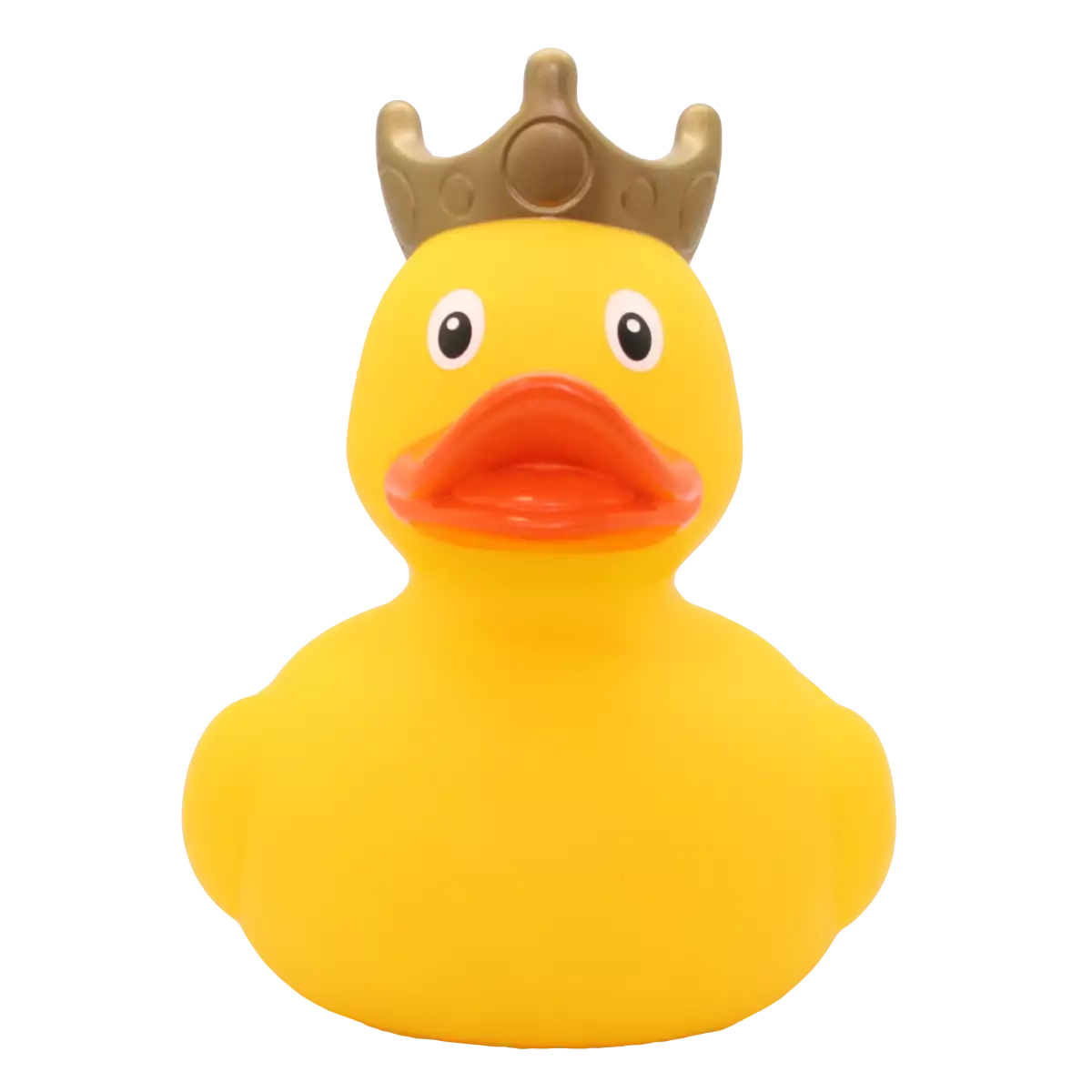 XL Yellow Duck With Crown