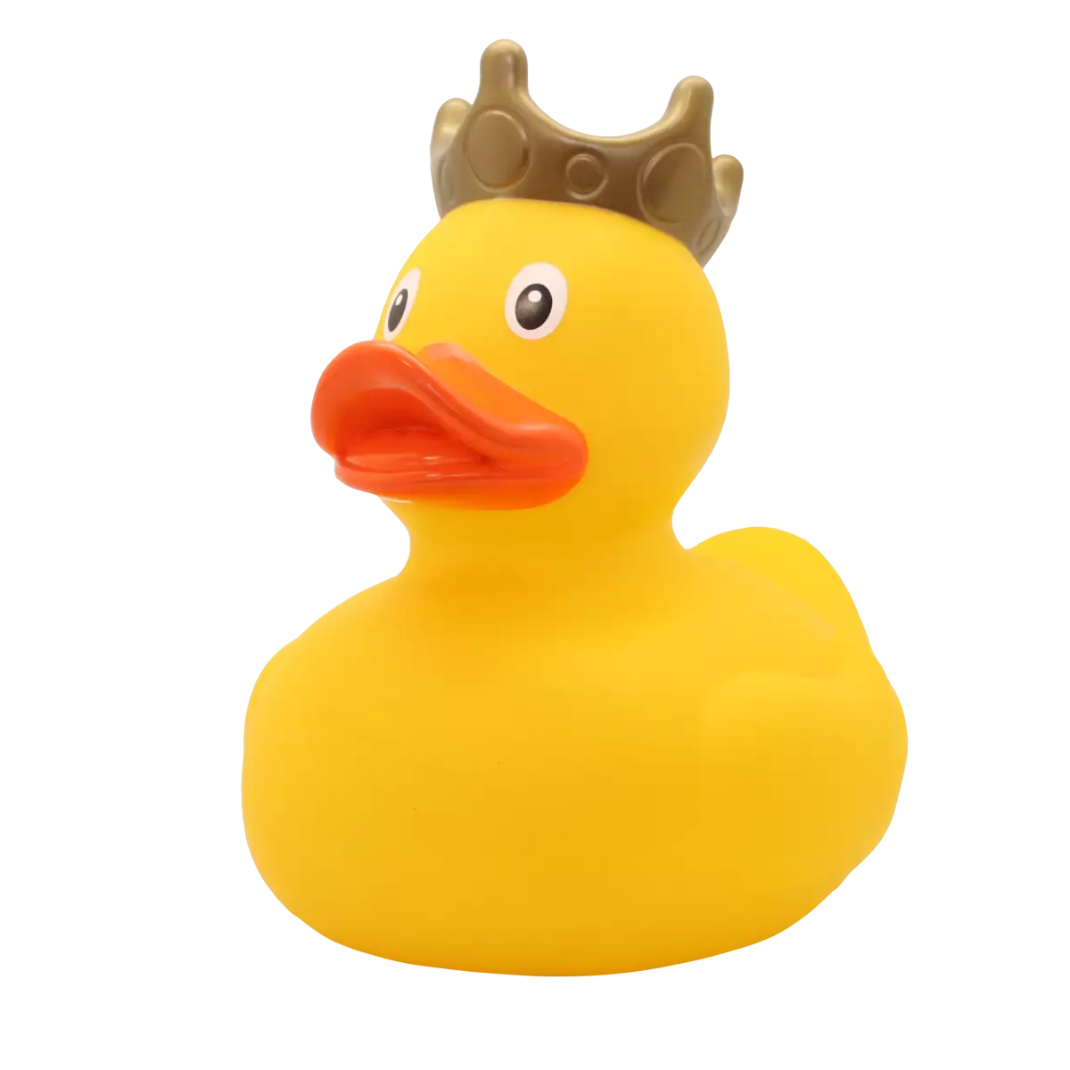 XL Yellow Duck With Crown