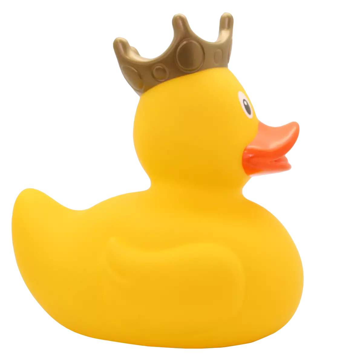 XL Yellow Duck With Crown