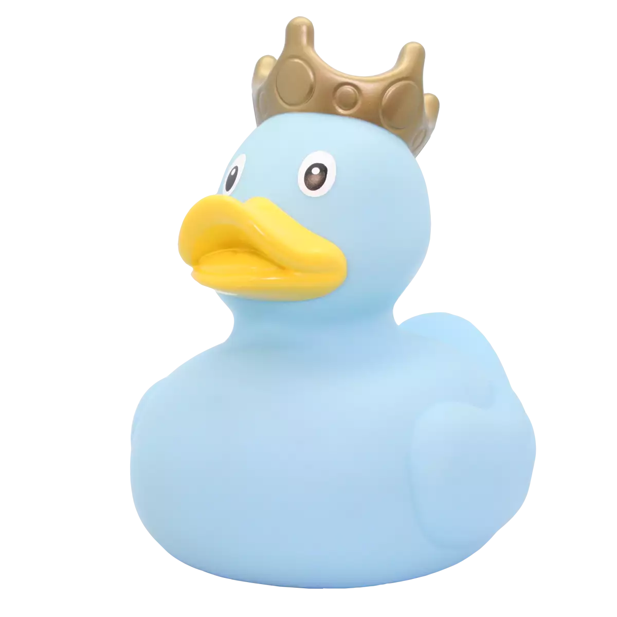 XL Blue Duck With Crown