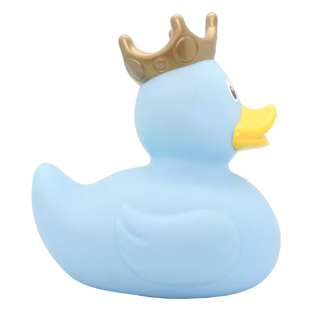 XL Blue Duck With Crown