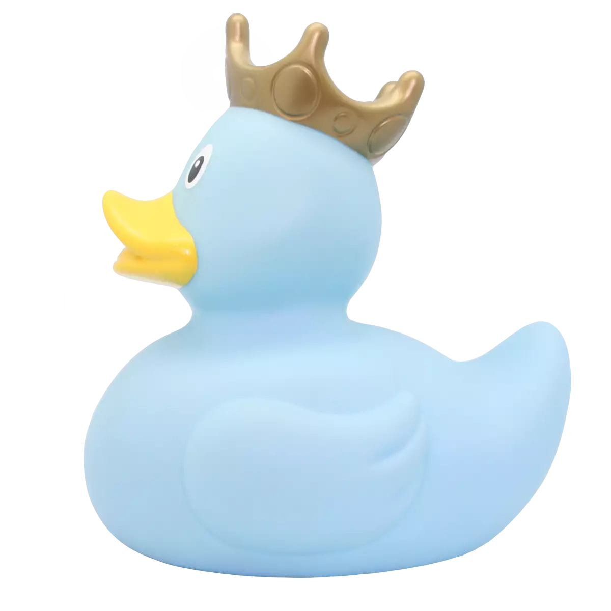 XL Blue Duck With Crown