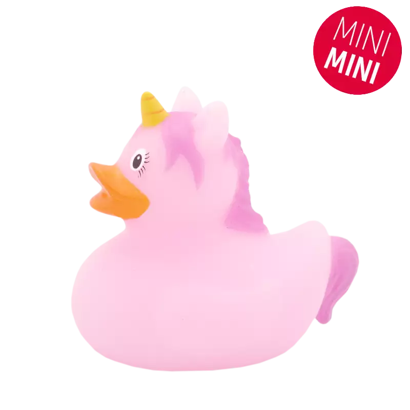 Mini roosa ükssarviku kummipart