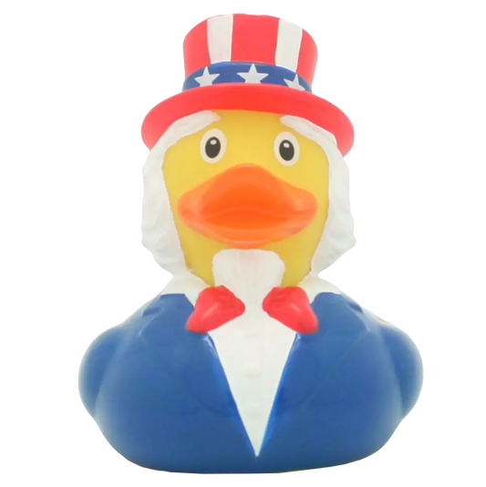 Uncle Sam Rubber Duck