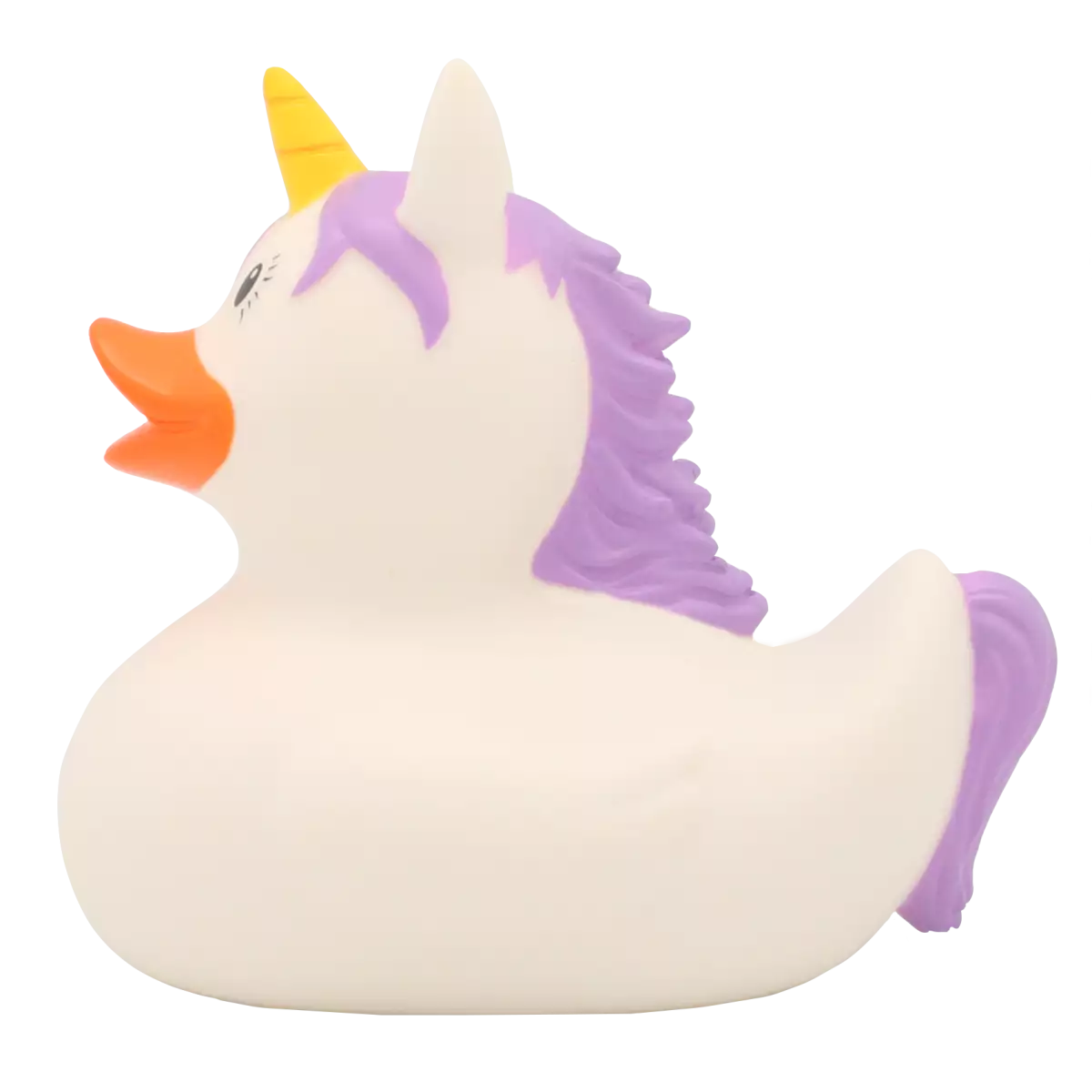 White Unicorn Rubber Duck