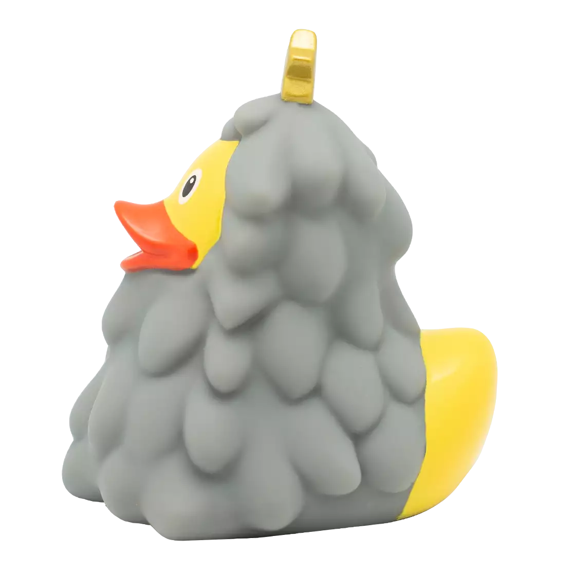 Christmas Tree Grey Rubber Duck