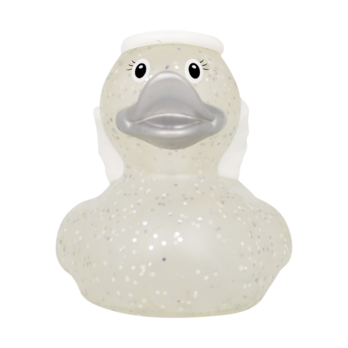 Glitter Angel Rubber Duck