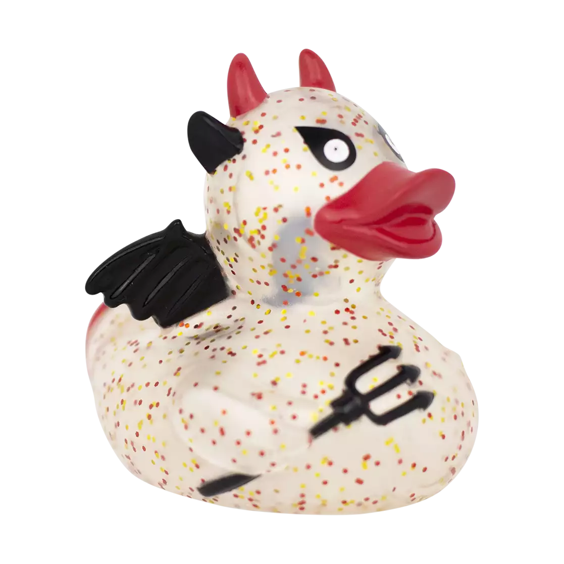 Glitter Devil Rubber Duck
