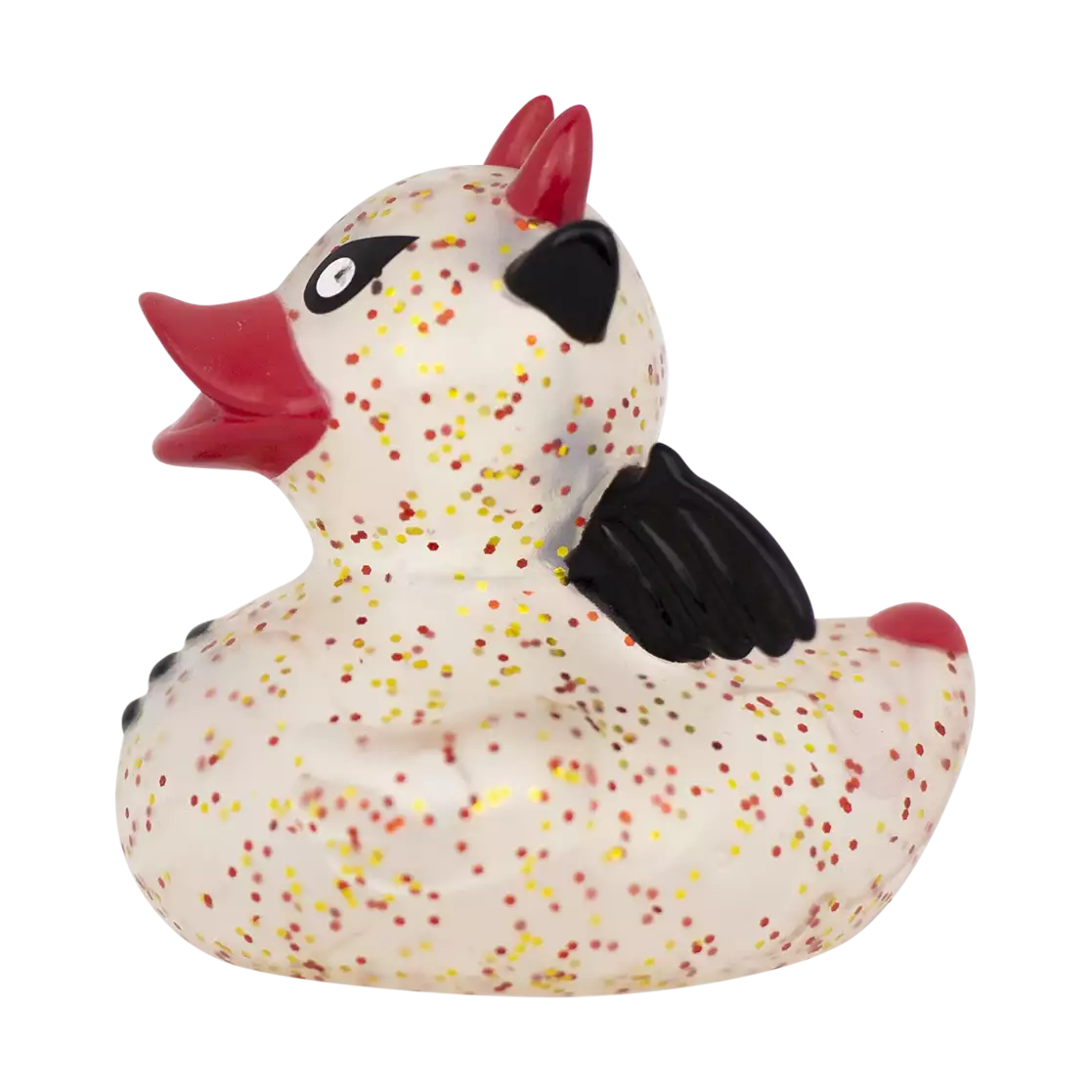 Glitter Devil Rubber Duck