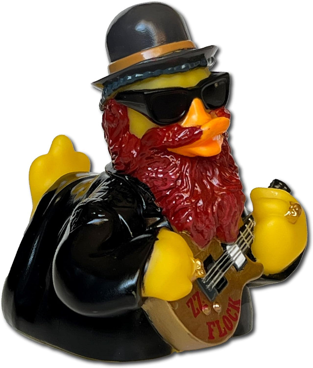 ZZ Flock Rubber Duck