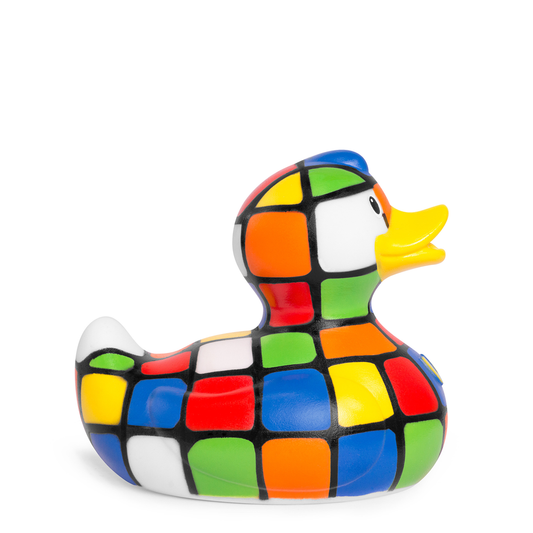 Luxury 80s Cube Rubber Duck