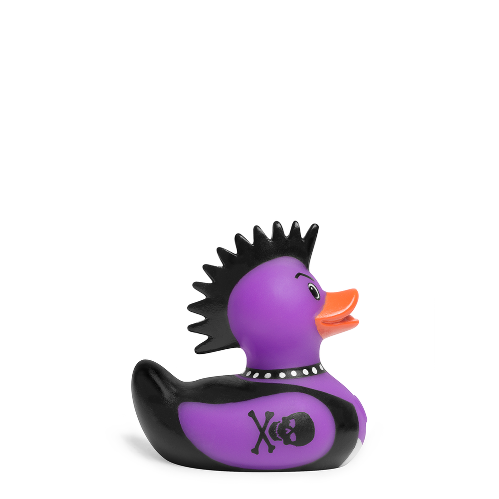 Deluxe Mini Punk Rocker Rubber Duck