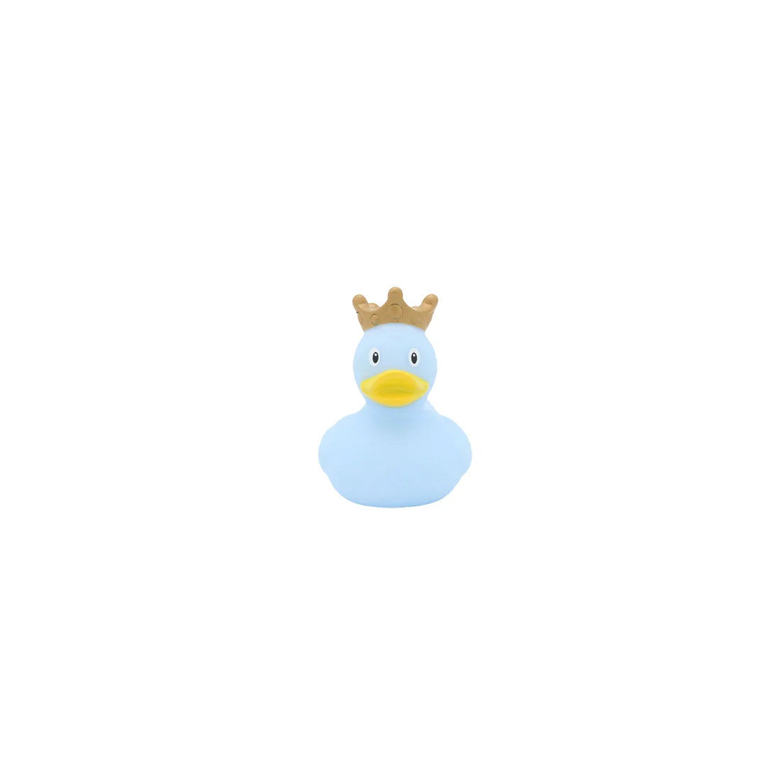 Mini Blue Rubber Duck with crown