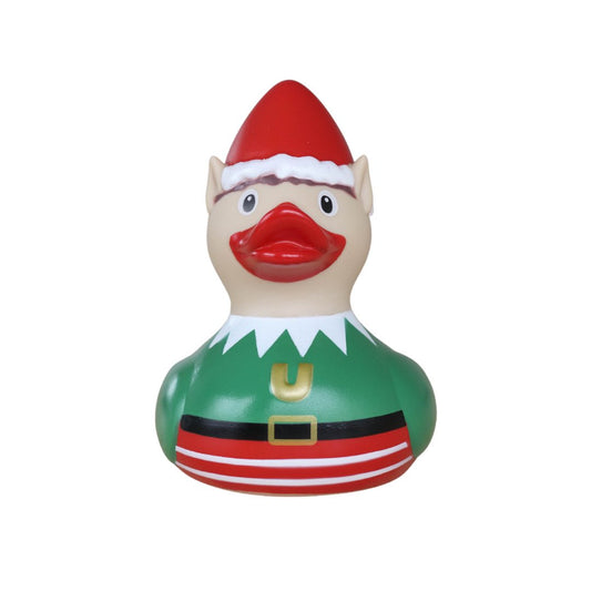 Christmas Elf Deluxe Rubber Duck