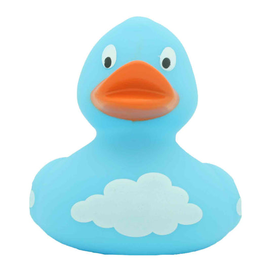 Blue Clouds Rubber Duck