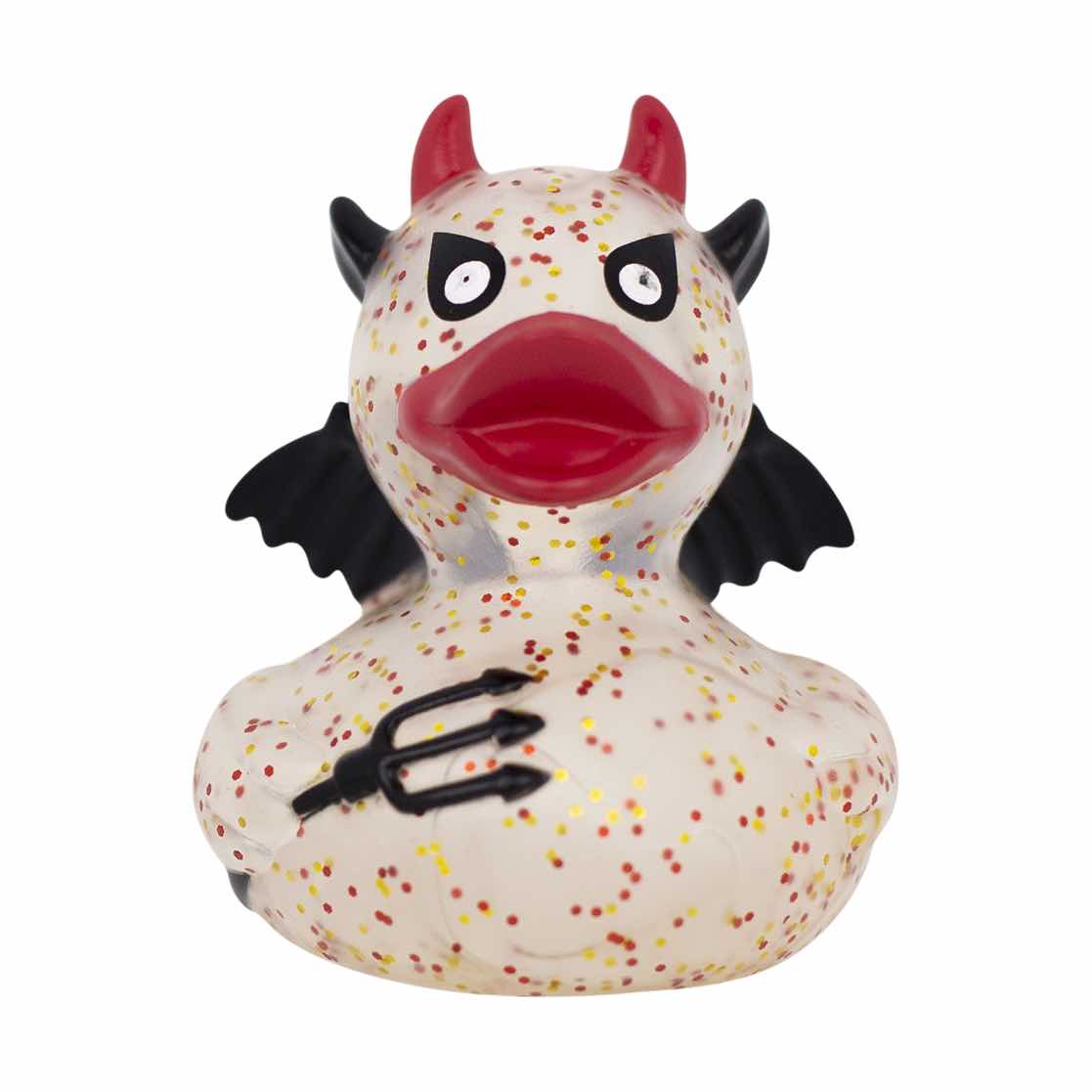 Glitter Devil Rubber Duck