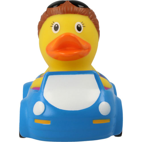 Driver Woman Rubber Duck