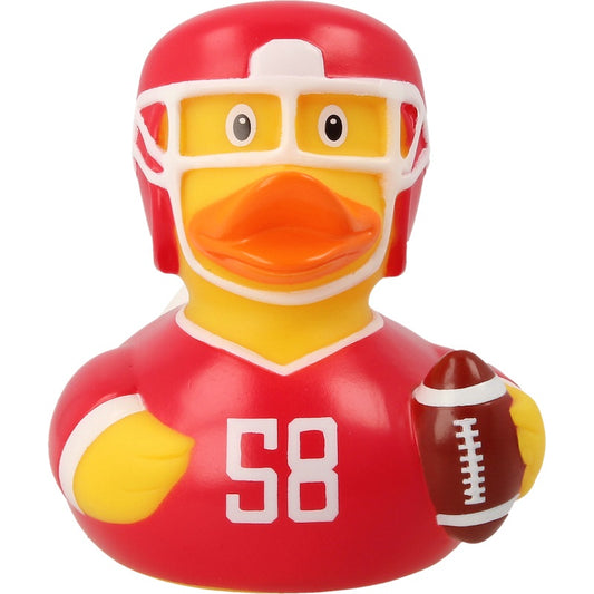 American Football Player Rubber Duck