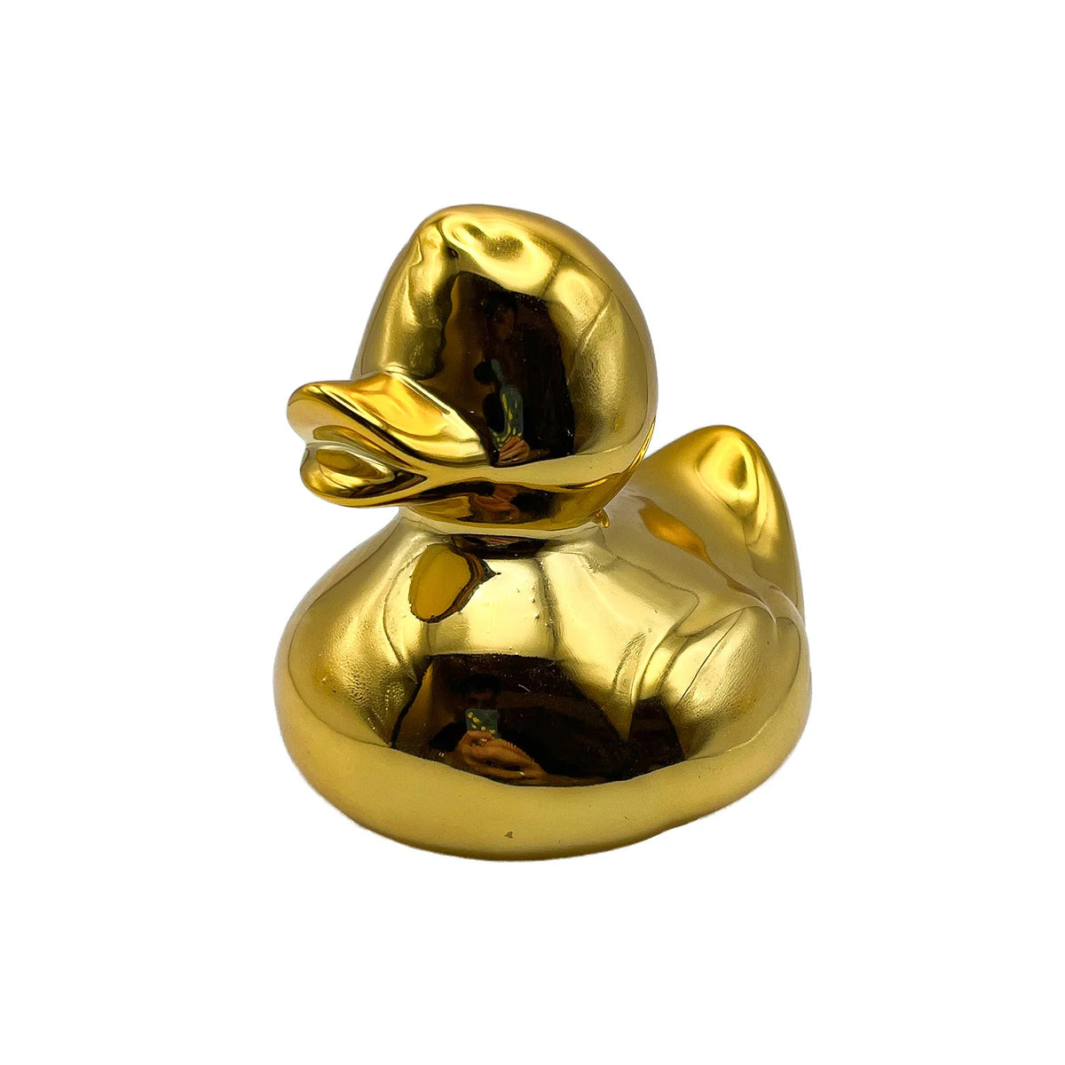Metallic Gold Rubber Duck