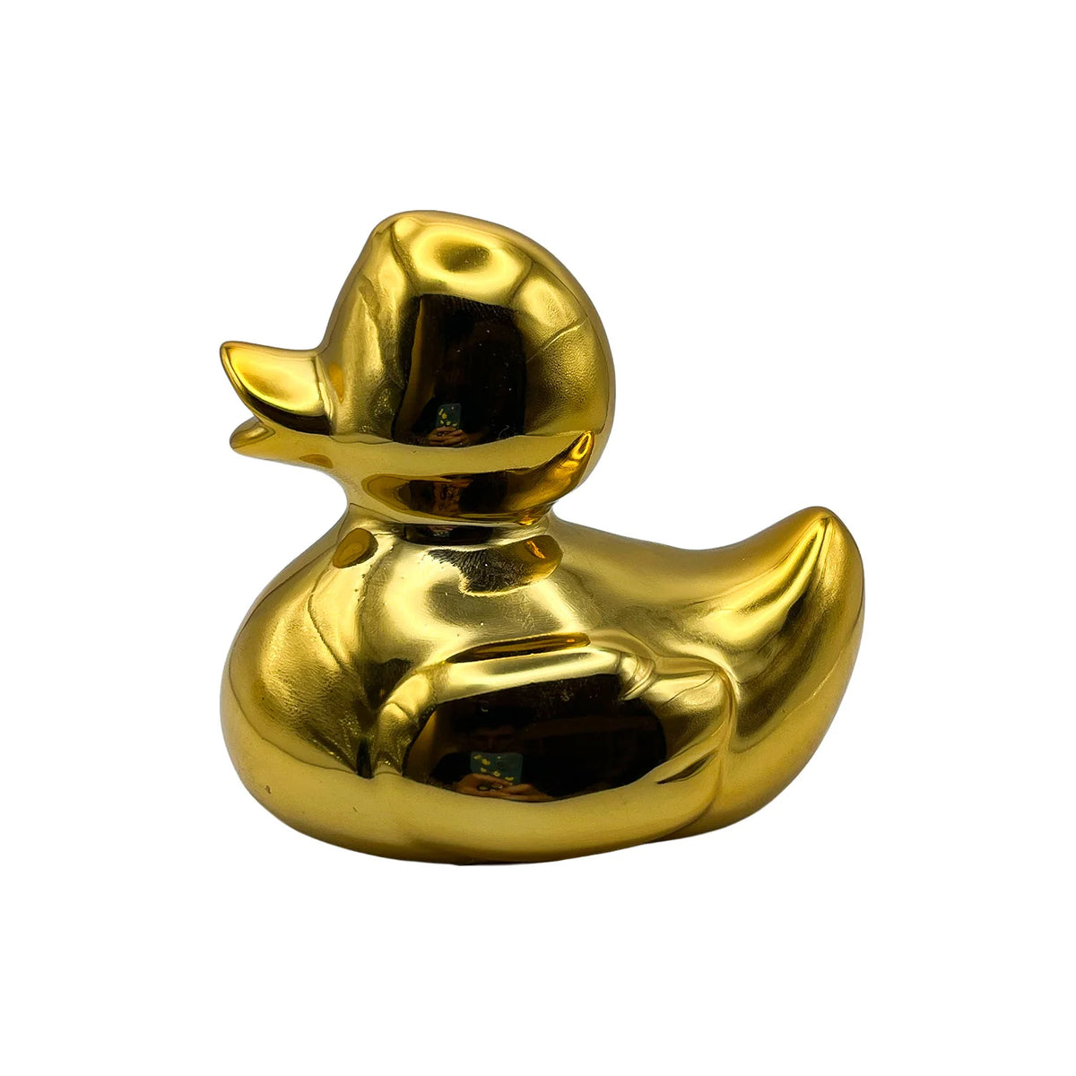 Metallic Gold Rubber Duck