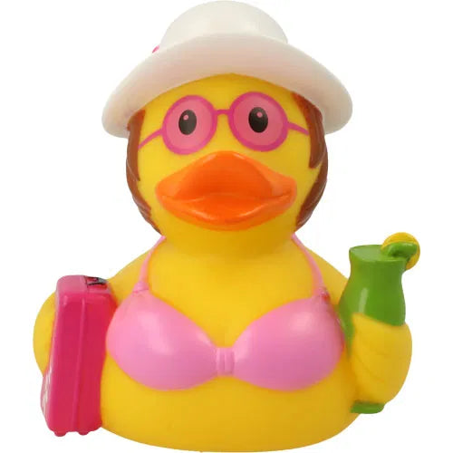 Holiday Lady Rubber Duck
