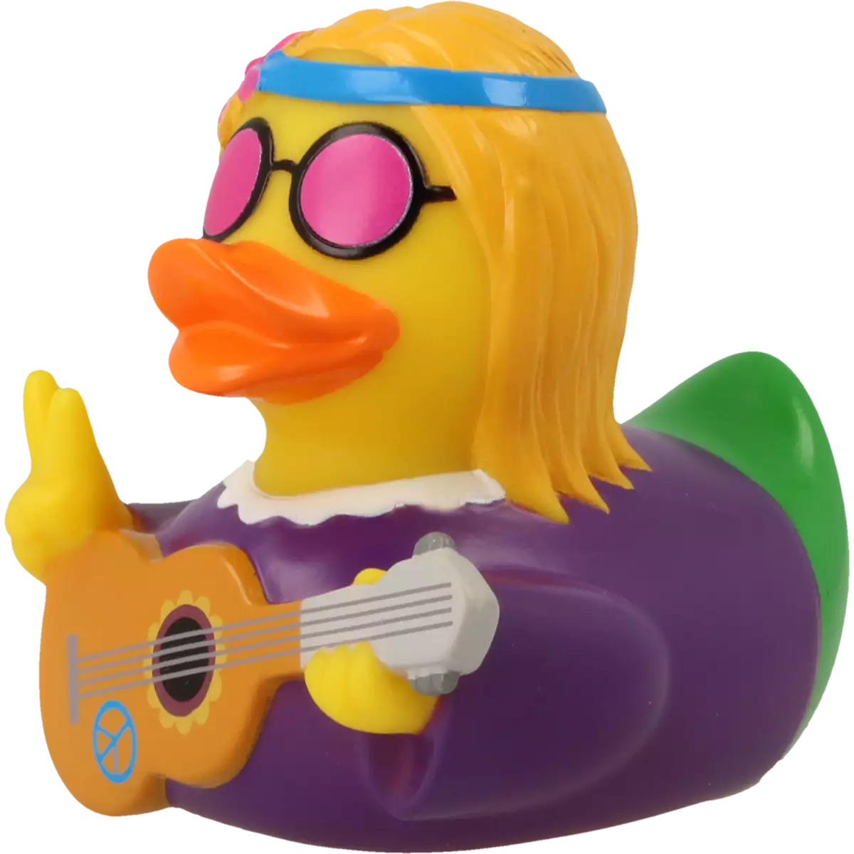Hippie Woman Rubber Duck