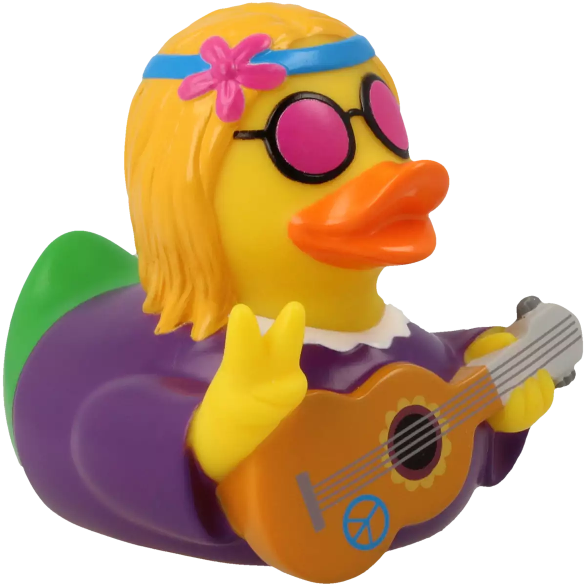 Hippie Woman Rubber Duck