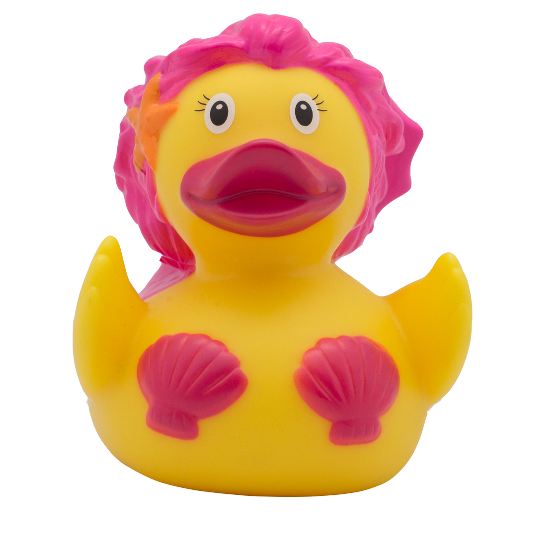 Pink Mermaid Rubber Duck