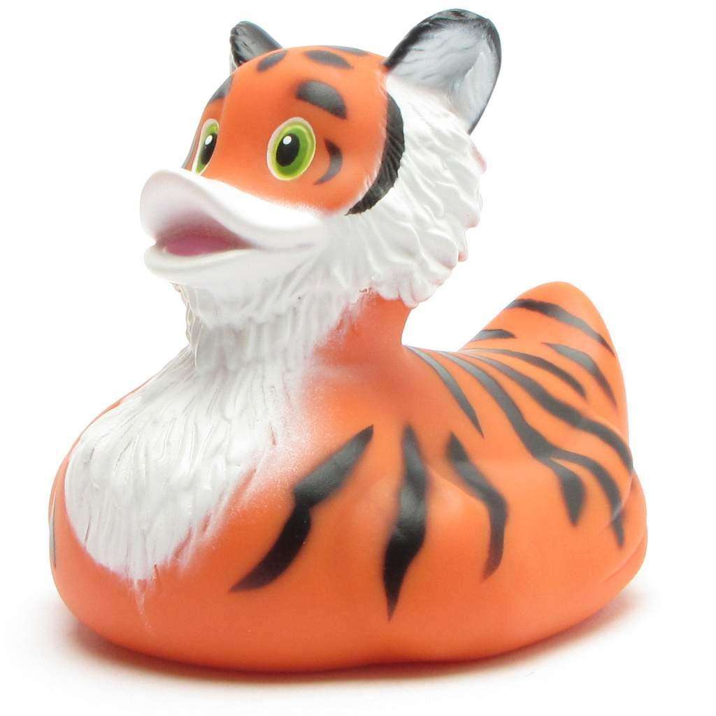 Wild Republic Tiger Rubber Duck