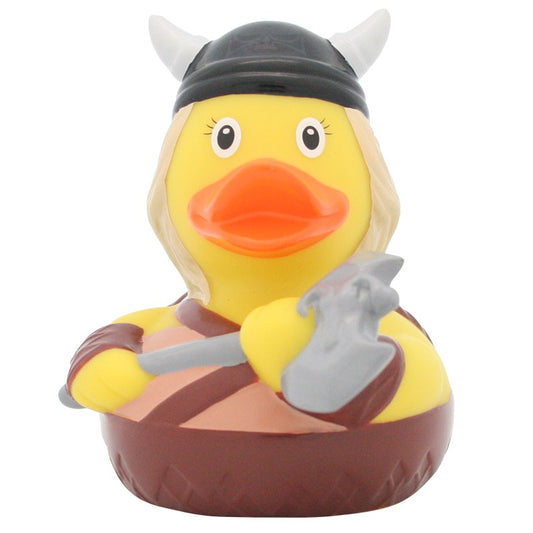 Viking Woman Rubber Duck