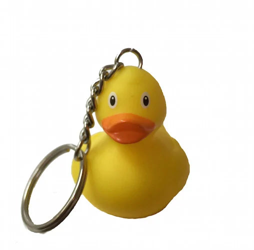 Yellow Rubber Duck Keyring