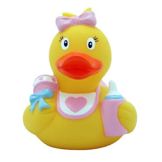 Pink Baby Rubber Duck