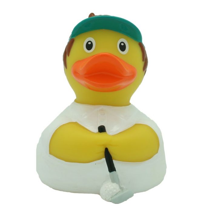 Golfer Rubber Duck