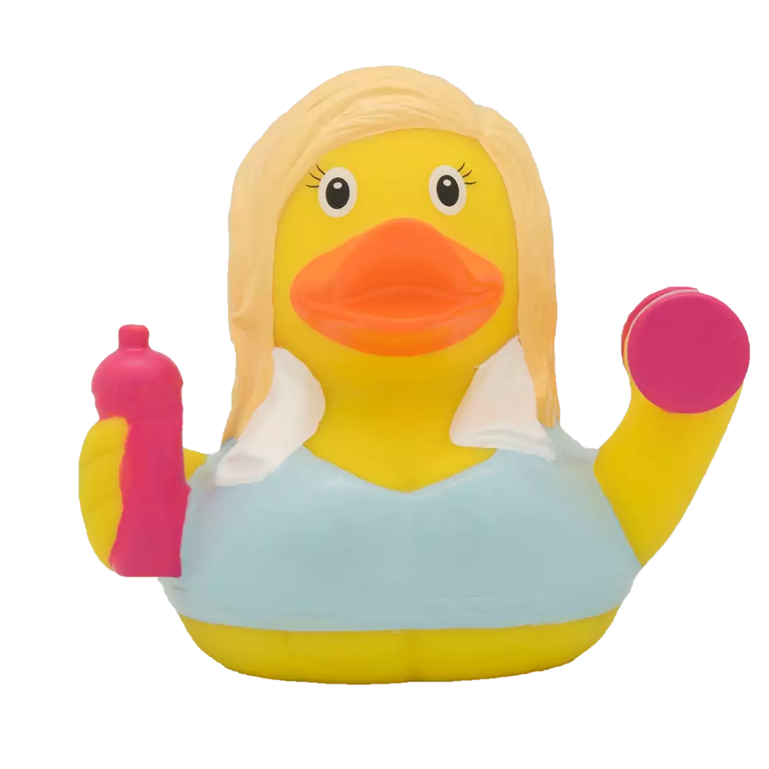 Fitness Girl Rubber Duck