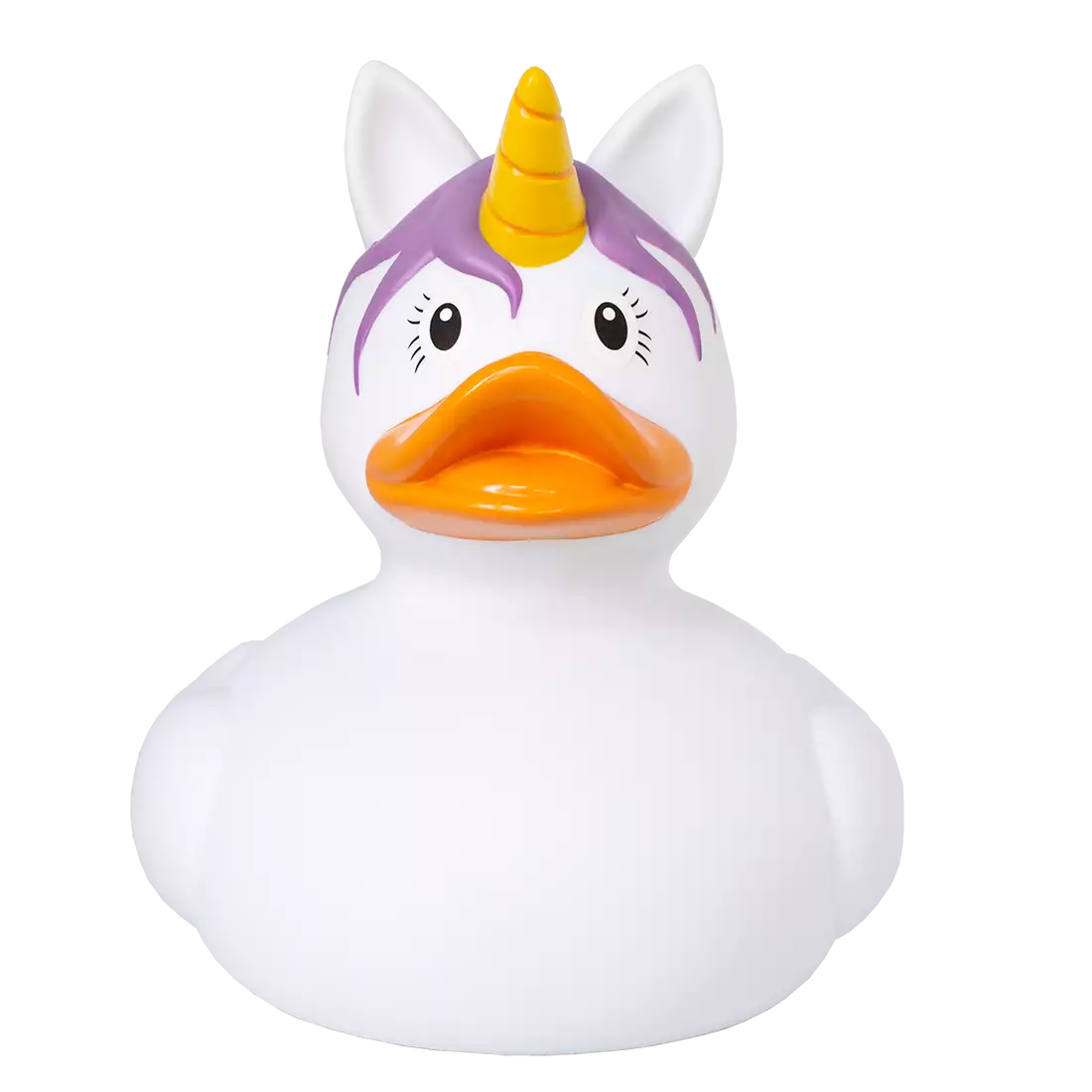 XL White Unicorn Duck