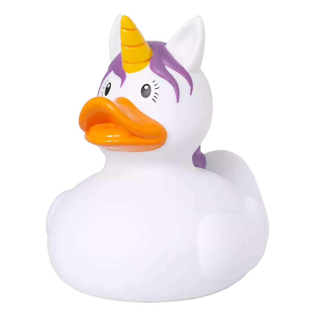 XL White Unicorn Duck