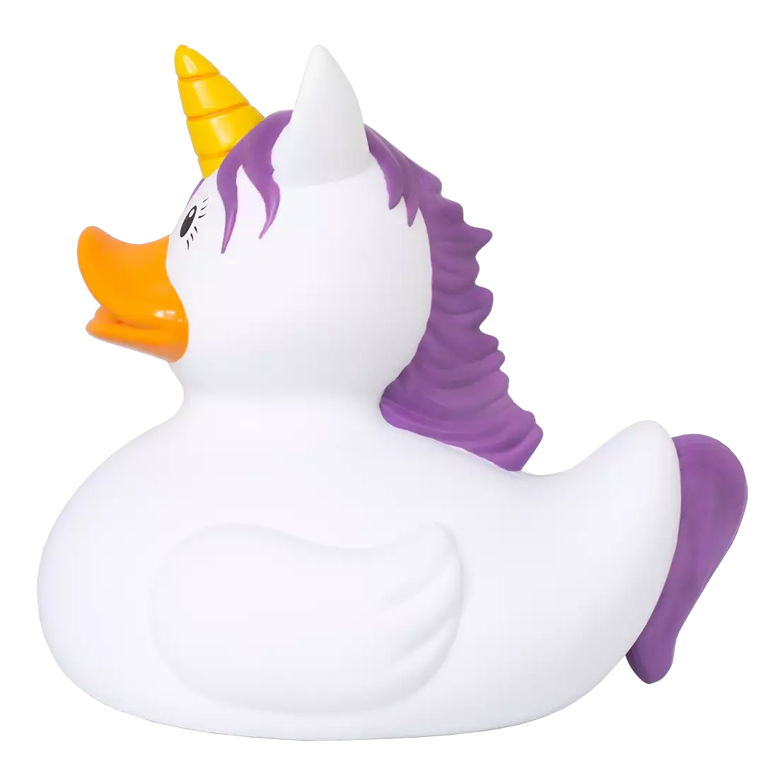 XL White Unicorn Duck