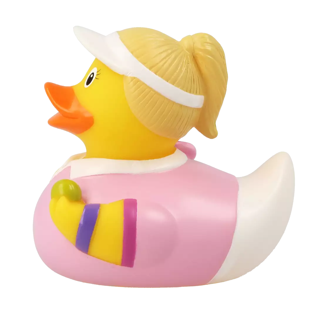Tennis Player Female Rubber Duck