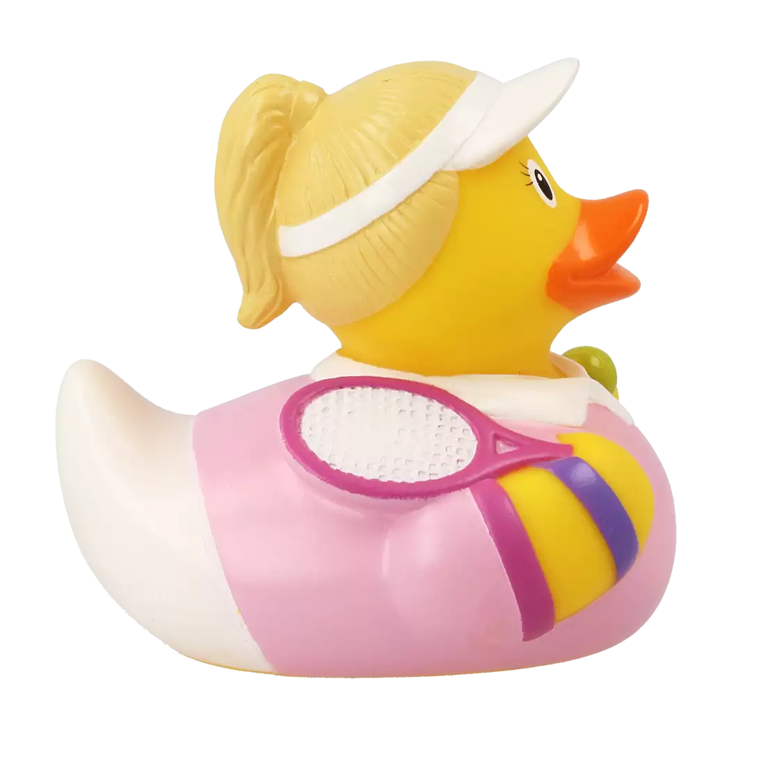 Tennis Player Female Rubber Duck