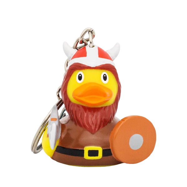 Viking Duck Keyring