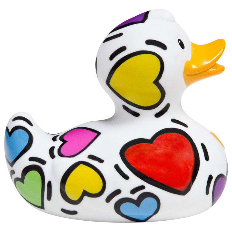 Pop Heart Luxury Rubber Duck